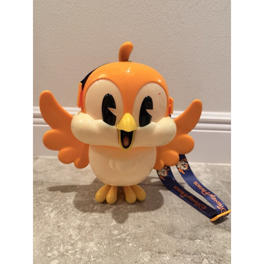 Disney Parks Chuuby Bird Popcorn Bucket w/Lanyard Mickey's Runaway Railroad 2024